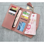 Dazzling Wallets For Phone, Clutch Bag, Purses, Long Wallets For Girl And Ladies Cute Money Coin Pocket And Card Holder Tassel Wallets Stevvex