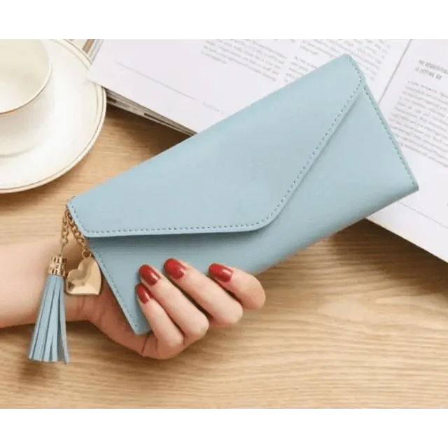 Dazzling Wallets For Phone, Clutch Bag, Purses, Long Wallets For Girl And Ladies Cute Money Coin Pocket And Card Holder Tassel Wallets Stevvex