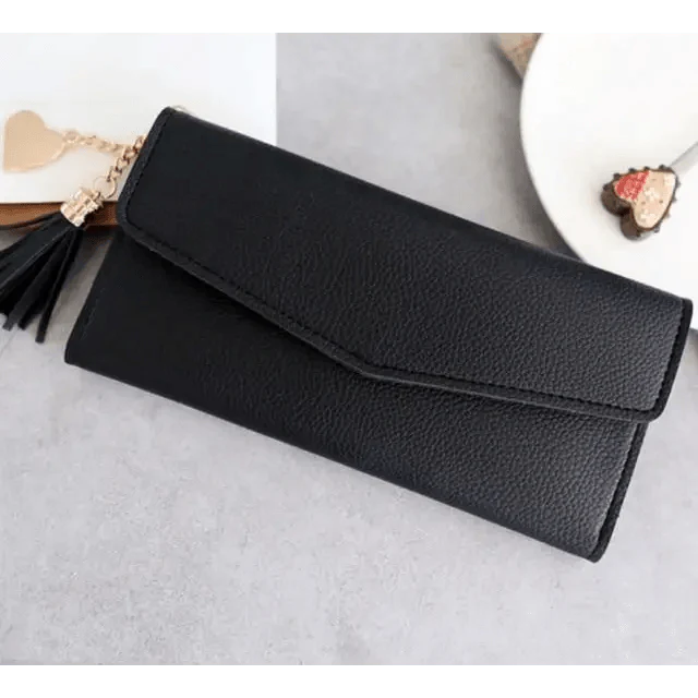 Dazzling Wallets For Phone, Clutch Bag, Purses, Long Wallets For Girl And Ladies Cute Money Coin Pocket And Card Holder Tassel Wallets Stevvex