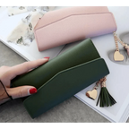 Dazzling Wallets For Phone, Clutch Bag, Purses, Long Wallets For Girl And Ladies Cute Money Coin Pocket And Card Holder Tassel Wallets Stevvex