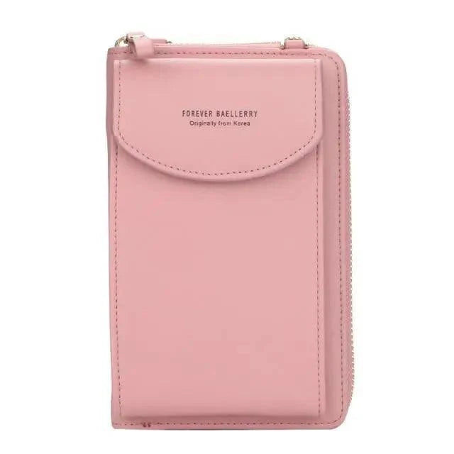 Dazzling Women Wallet Bags Big Card Holder Clutch Messenger Long Shoulder Straps - Trendy Designer Female Clutch Cross Body Bag Stevvex