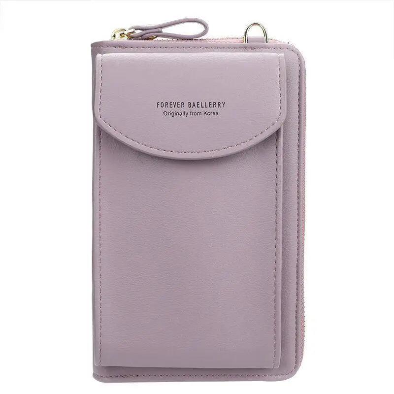 Dazzling Women Wallet Bags Big Card Holder Clutch Messenger Long Shoulder Straps - Trendy Designer Female Clutch Cross Body Bag Stevvex