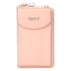 Dazzling Women Wallet Bags Big Card Holder Clutch Messenger Long Shoulder Straps - Trendy Designer Female Clutch Cross Body Bag Stevvex