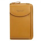Dazzling Women Wallet Bags Big Card Holder Clutch Messenger Long Shoulder Straps - Trendy Designer Female Clutch Cross Body Bag Stevvex