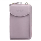 Dazzling Women Wallet Bags Big Card Holder Clutch Messenger Long Shoulder Straps - Trendy Designer Female Clutch Cross Body Bag Stevvex