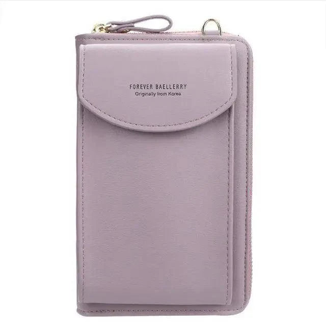 Dazzling Women Wallet Bags Big Card Holder Clutch Messenger Long Shoulder Straps - Trendy Designer Female Clutch Cross Body Bag Stevvex