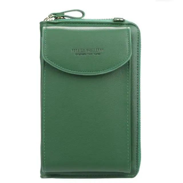 Dazzling Women Wallet Bags Big Card Holder Clutch Messenger Long Shoulder Straps - Trendy Designer Female Clutch Cross Body Bag Stevvex