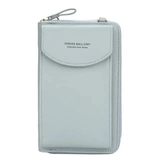 Dazzling Women Wallet Bags Big Card Holder Clutch Messenger Long Shoulder Straps - Trendy Designer Female Clutch Cross Body Bag Stevvex