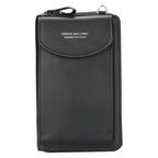Dazzling Women Wallet Bags Big Card Holder Clutch Messenger Long Shoulder Straps - Trendy Designer Female Clutch Cross Body Bag Stevvex