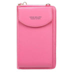 Dazzling Women Wallet Bags Big Card Holder Clutch Messenger Long Shoulder Straps - Trendy Designer Female Clutch Cross Body Bag Stevvex