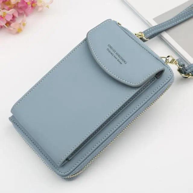 Dazzling Women Wallet Bags Big Card Holder Clutch Messenger Long Shoulder Straps - Trendy Designer Female Clutch Cross Body Bag Stevvex
