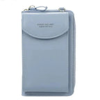 Dazzling Women Wallet Bags Big Card Holder Clutch Messenger Long Shoulder Straps - Trendy Designer Female Clutch Cross Body Bag Stevvex