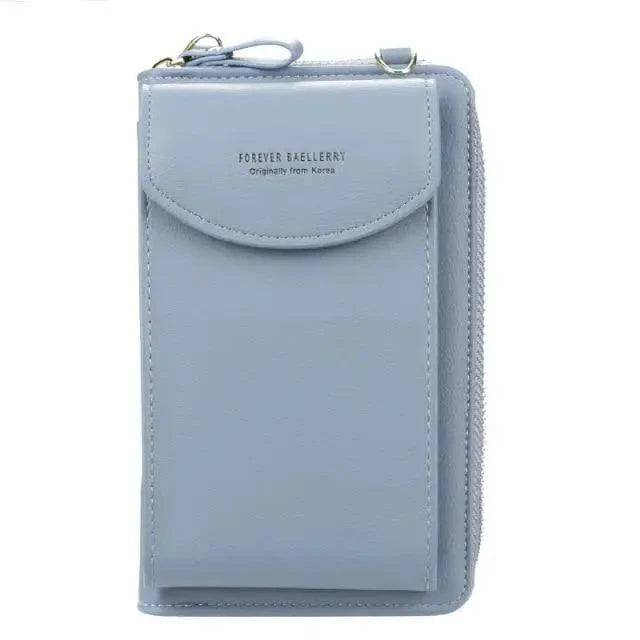 Dazzling Women Wallet Bags Big Card Holder Clutch Messenger Long Shoulder Straps - Trendy Designer Female Clutch Cross Body Bag Stevvex