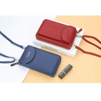 Dazzling Women Wallet Bags Big Card Holder Clutch Messenger Long Shoulder Straps - Trendy Designer Female Clutch Cross Body Bag Stevvex