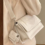 Soft leather women's bag large capacity armpit bag, puffy bag, commuter tote bag, - SJB-DIAMOND ELITES