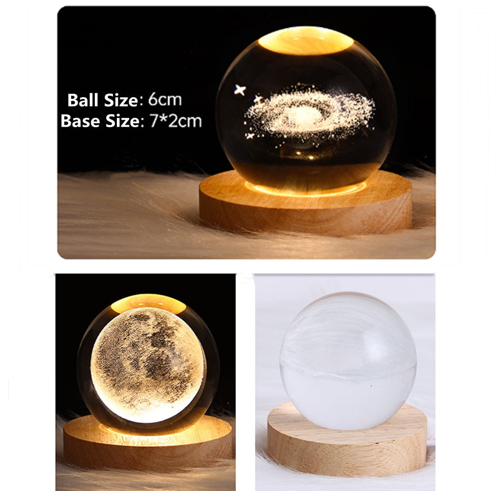 3D Laser Engraved Balls Lamp - SJB-DIAMOND ELITES