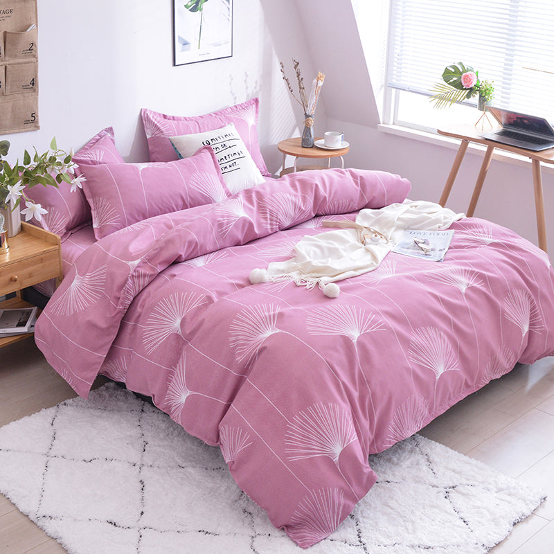 Scandinavian Style Simple Duvet Cover Single Bed Pi-Mart