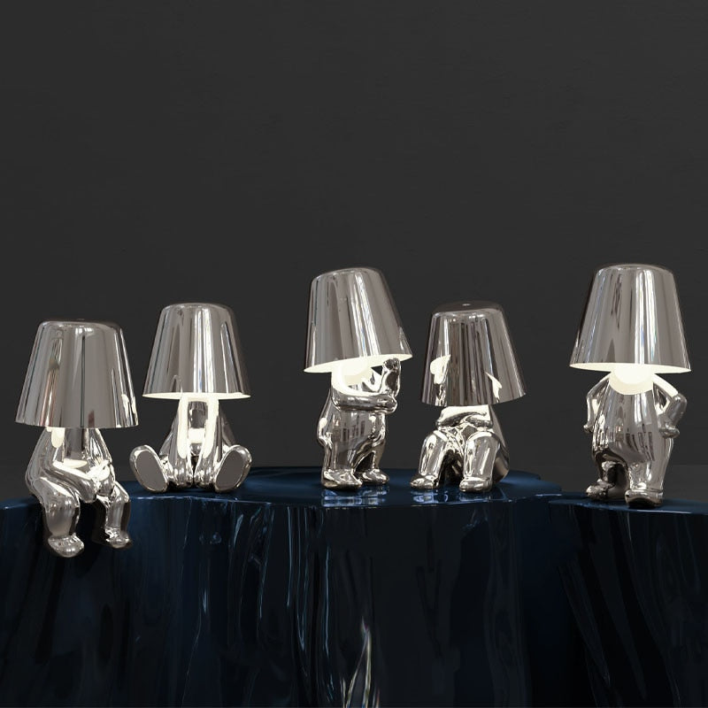 Italy Little Golden Man LED Table Lamp - SJB-DIAMOND ELITES