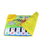 Baby Piano Mats Music Carpets Animal Barking Pad to Play Baby Toys Learning Musical Instrument Toys for Children Kids