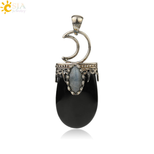 Natural Stone Antique Necklace Pi-Mart