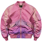 Men's Trendy Gradient Tie-dye Bomber Jacket Pi-Mart