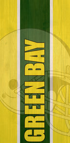 Green Bay Football Team Pro Style Cornhole Boards - SJB-DIAMOND ELITES