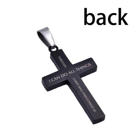 Black Diamond Back Cross KingdomWear