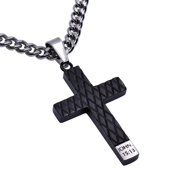Black Diamond Back Cross KingdomWear
