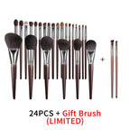 Natural Makeup Brushes Set Eyeshadow Make Up Brush Goat Pi-Mart