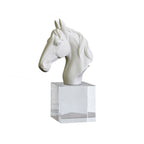 Horse Head Crystal Base Ornament Lootquake LLC