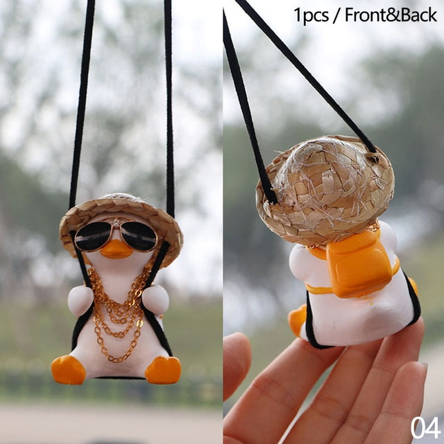 Car Pendant Cute Swinging Duck - SJB-DIAMOND ELITES
