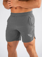 Men's Elastic Waist Active Shorts