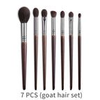 Natural Makeup Brushes Set Eyeshadow Make Up Brush Goat Pi-Mart