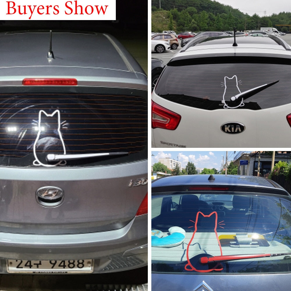 Cat Car Stickers - SJB-DIAMOND ELITES