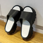 Women's Flip-flops Fashion Casual Beach Platform Slippers Pi-Mart