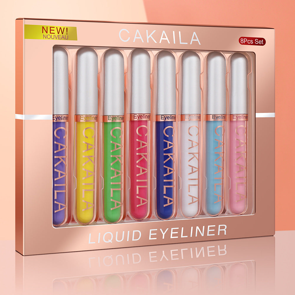 CAKAILA Kakaila 8color Liquid Eyeliner Set Pi-Mart
