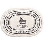 Simple Bathroom Door Absorbent Bathroom Anti-slip Mats Floor Mat