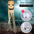 Halloween decorative hair dryer flag pendant ghost festival atmosphere luminous ghost hair dryer outdoor tree hanging supplies hanging ghost - SJB-DIAMOND ELITES