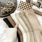 Women’s Plaid Fuzzy Socks - 6-Pair Value Pack | Comfortable, Stretchy, & Chic Mid-Tube Hosiery Lootquake LLC
