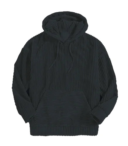 Essentials Hooded Corduroy Pullover for Men (One Piece) Pi-Mart