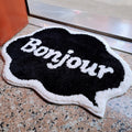 English Cute Silicone Bottom Non-slip Thickened Absorbent Floor Mat Pi-Mart