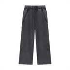 Loki & Ivy Snow Washed Tape Raw Edge Sweatpants