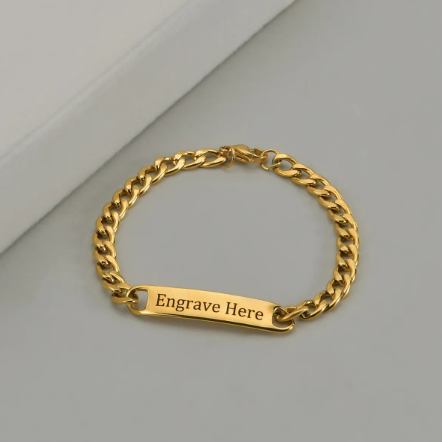 Engraved Bracelet Set Pi-Mart