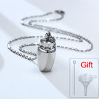 Openable Earthen Jar Columbarium Shape Pendant Pi-Mart