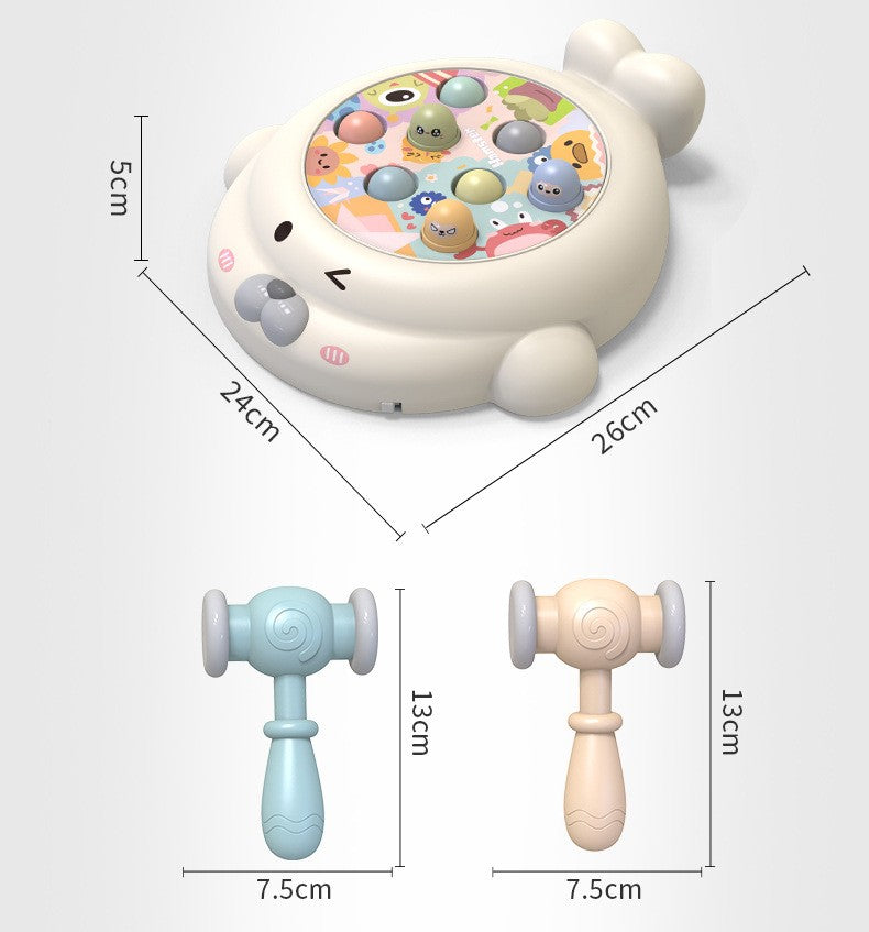 Children's Puzzle Music Lamp Electric Ground Mouse Toy Pi-Mart