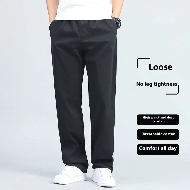 Overalls Men's Pure Cotton Casual Pants