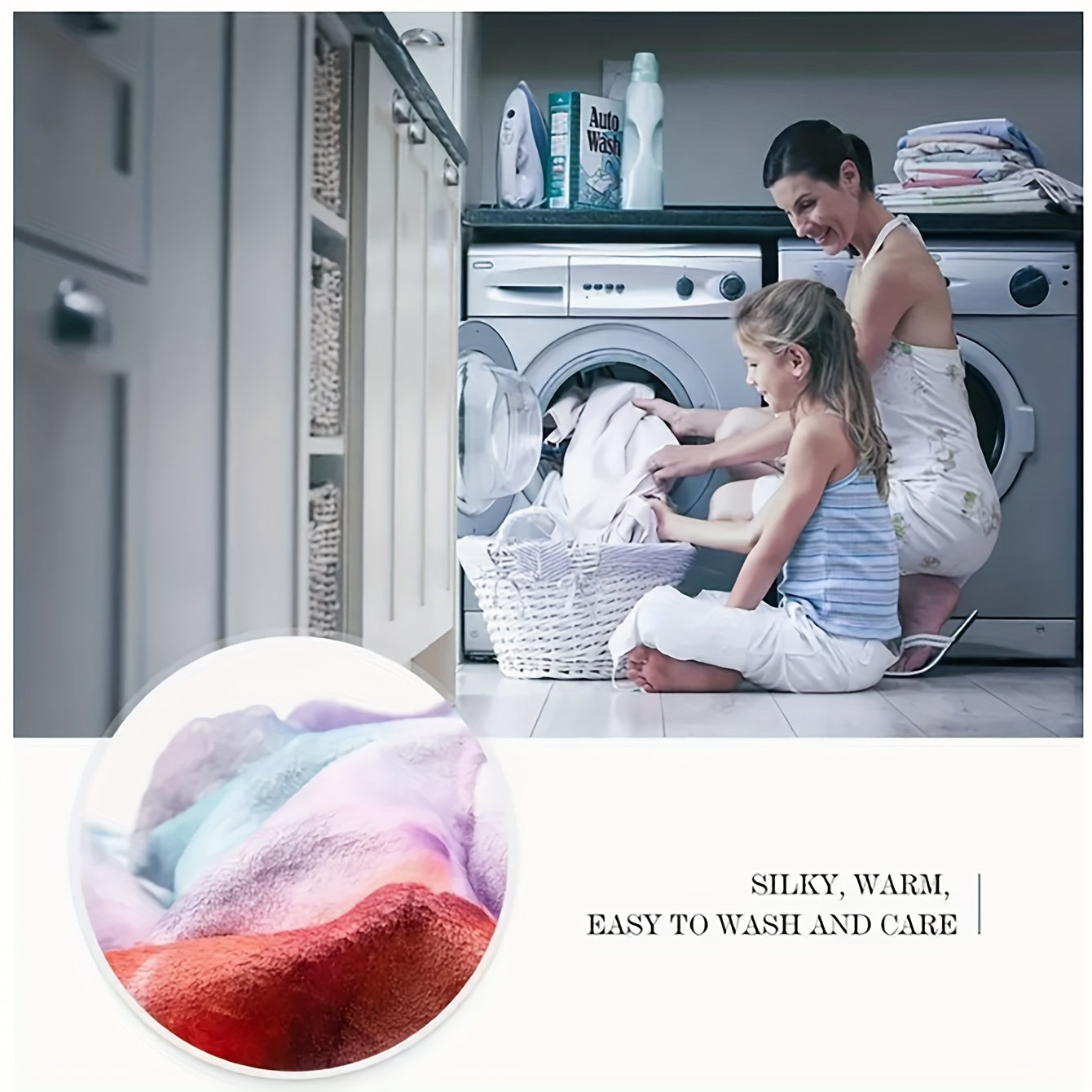 1pc Soft Flannel Butterfly Pattern Envelope Printed Blanket, To My Granddaughter From Grandma Throw Blanket for Couch Bed Sofa Office Car Camping, One For All Seasons
