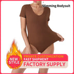 Women's Fashion Simple Solid Color Bodysuit - SJB-DIAMOND ELITES