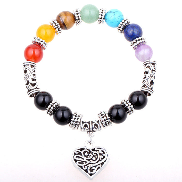 Seven Chakra Yoga Energy Bracelet Pi-Mart