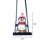 Swing Sled Penguin Car Pendant - SJB-DIAMOND ELITES